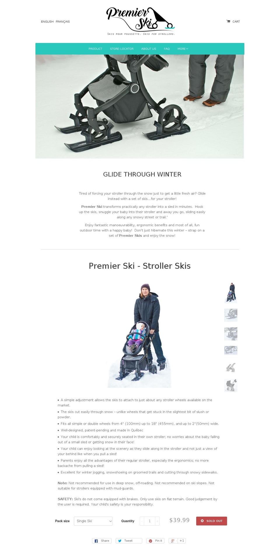 premierski.ca shopify website screenshot