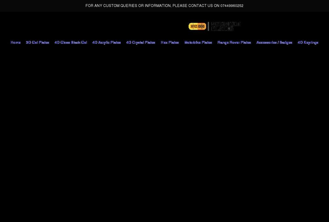 premium-plates.com shopify website screenshot