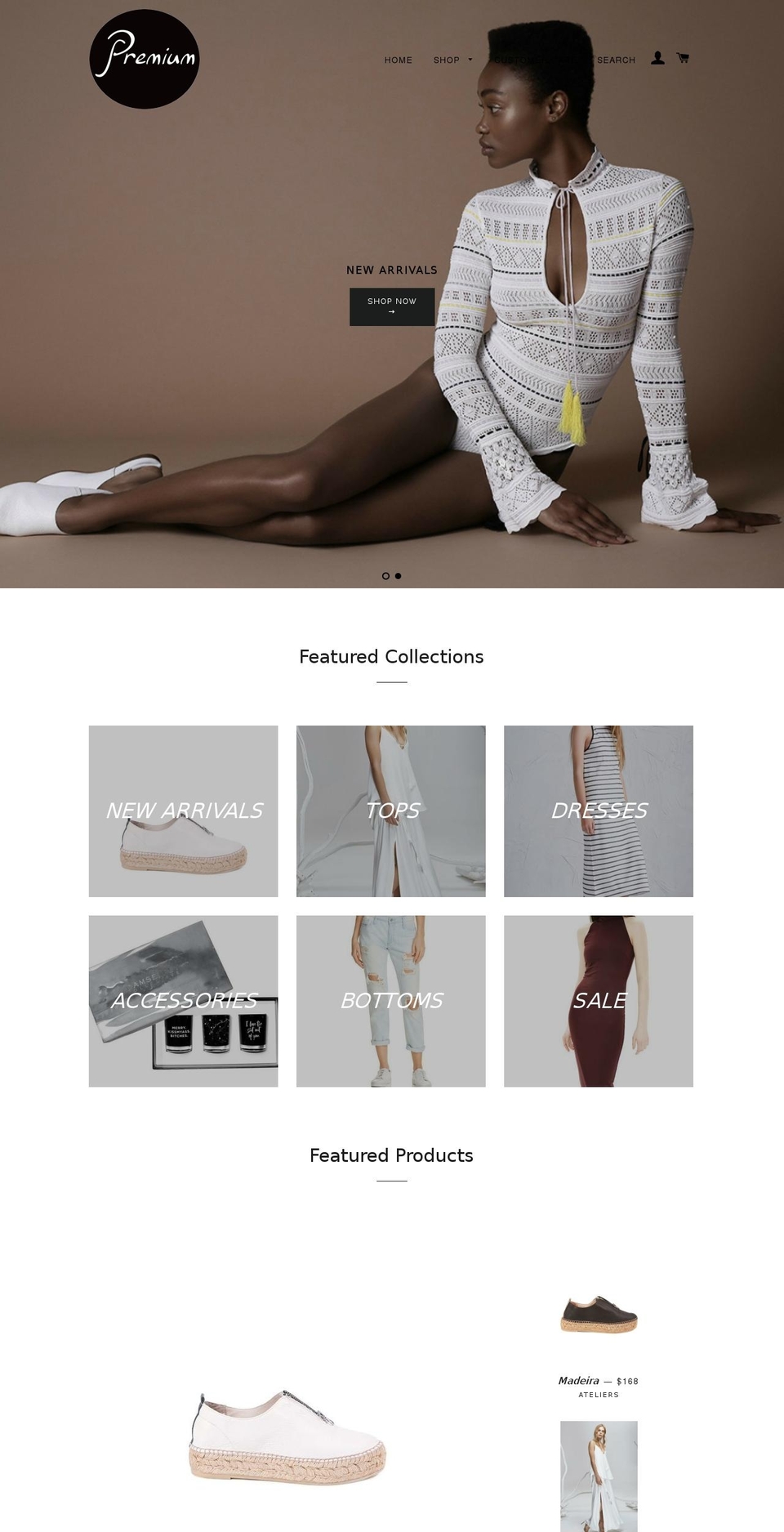 Chord Shopify theme site example premiumboutique.com