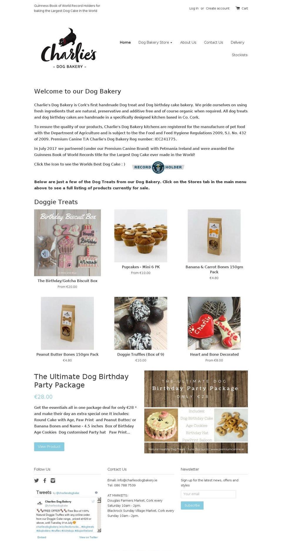 premiumcanine.com — Shopify storefront screenshot