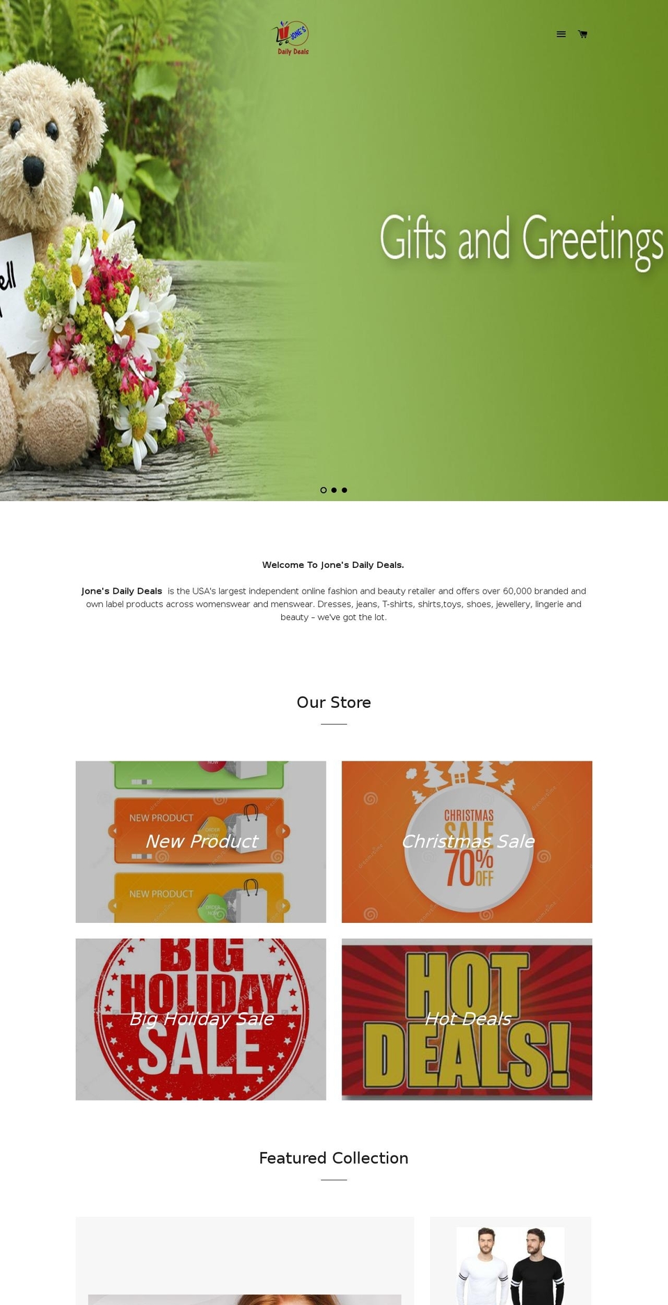 premiumdailydealz.com — Shopify storefront screenshot