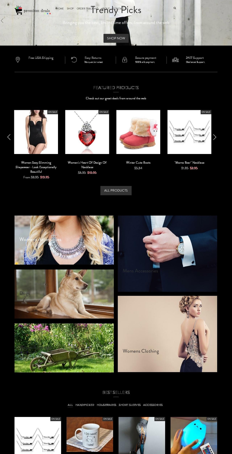premiumdeals.com — Shopify storefront screenshot