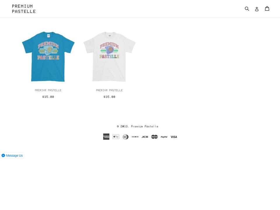 premiumpastelle.com shopify website screenshot