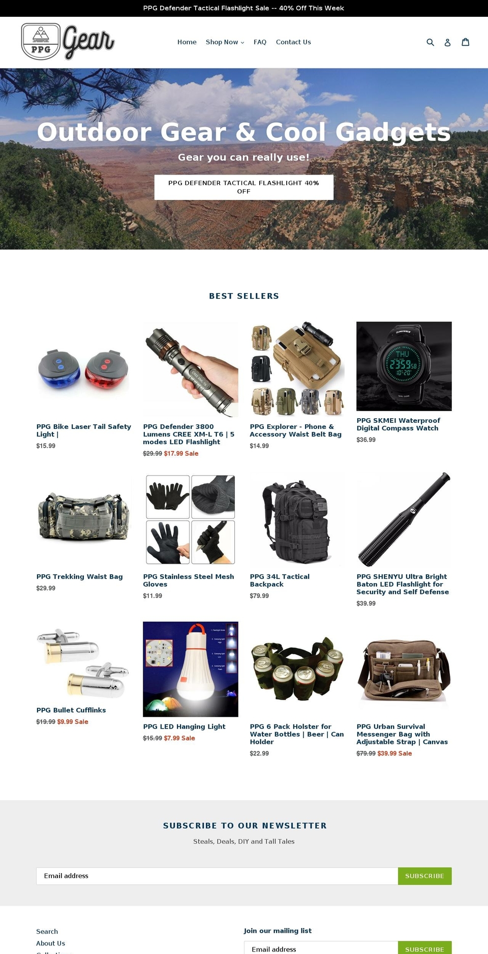 premiumprogoods.com — Shopify storefront screenshot