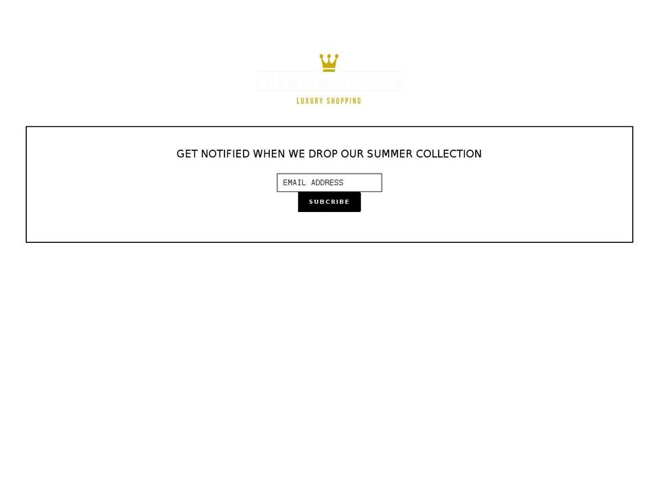 premiumsource.shop shopify website screenshot