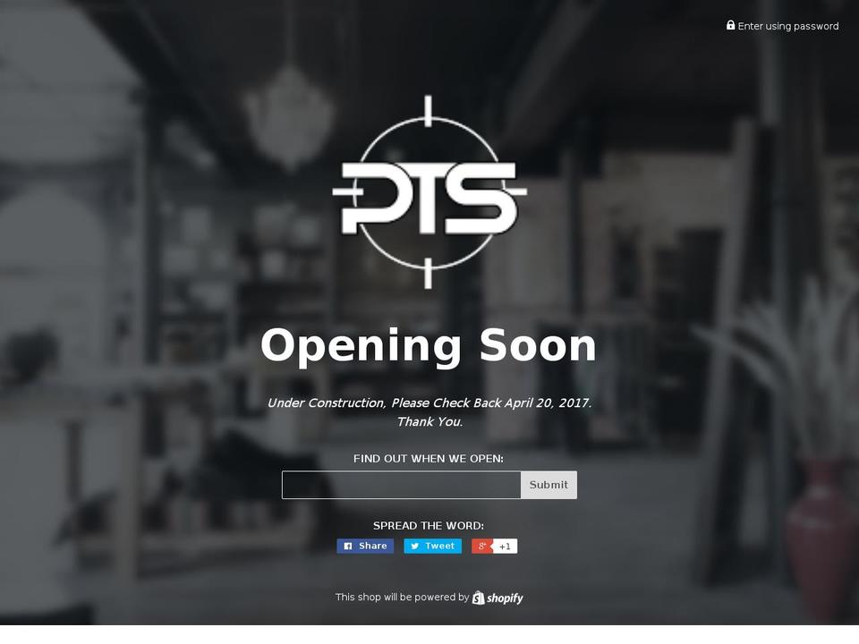 premiumtacticalsupply.com shopify website screenshot