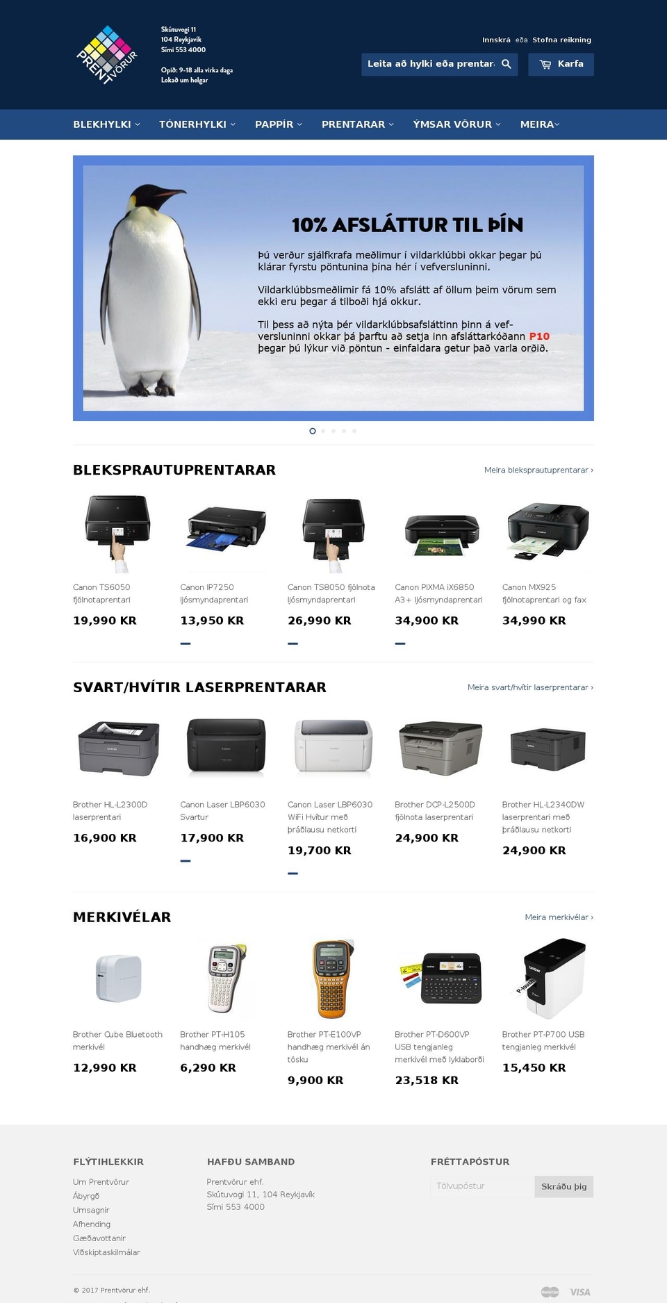 Theme backup for Custom Product Design App Shopify theme site example prentvorur.com