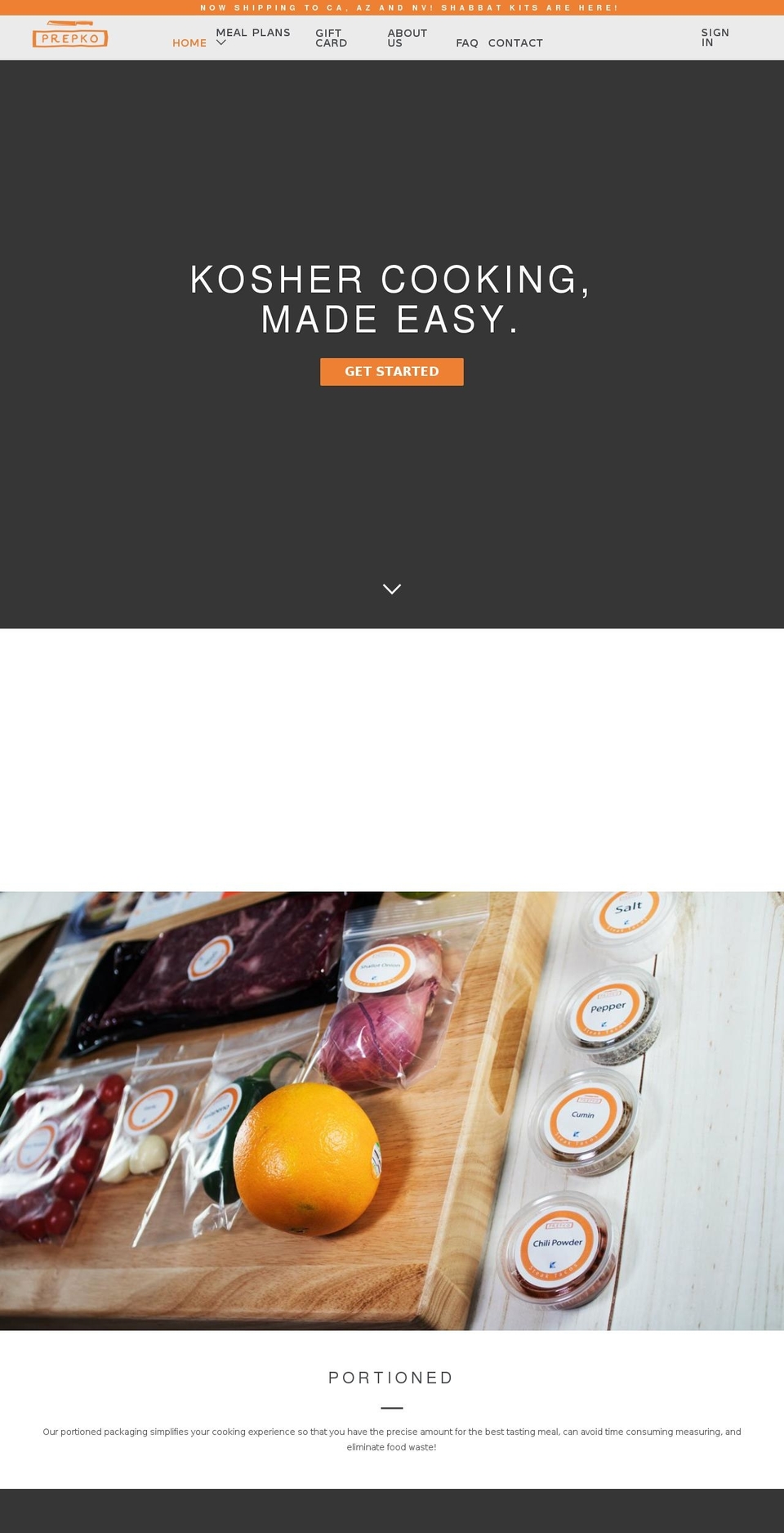 prepko.com — Shopify storefront screenshot