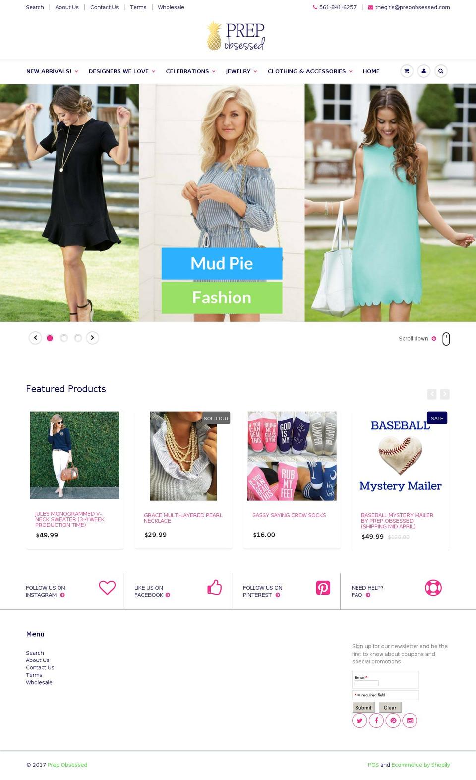 prepobsessed.com shopify website screenshot