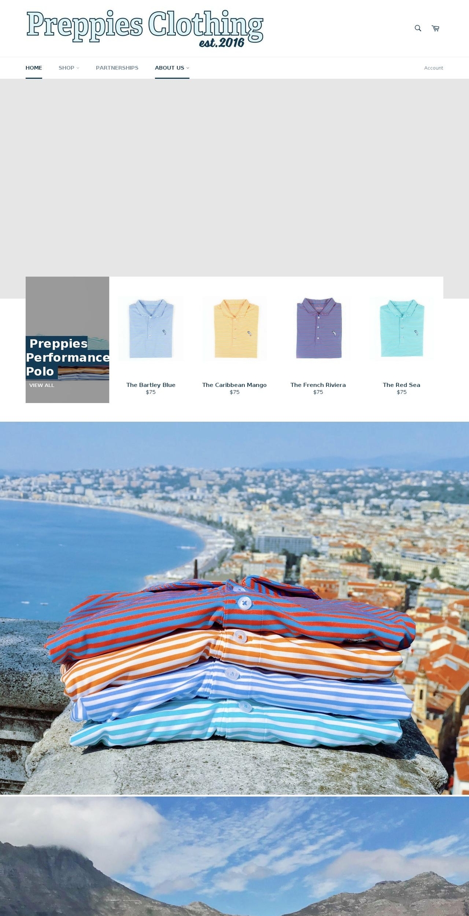 preppiesclothing.com shopify website screenshot