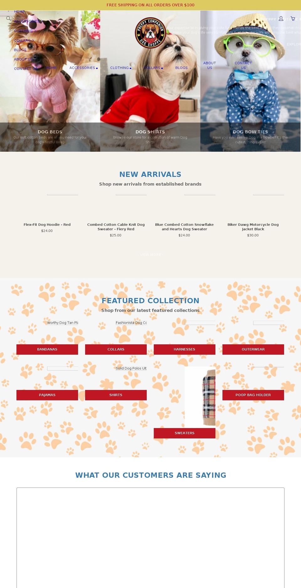 preppycompanion.com shopify website screenshot