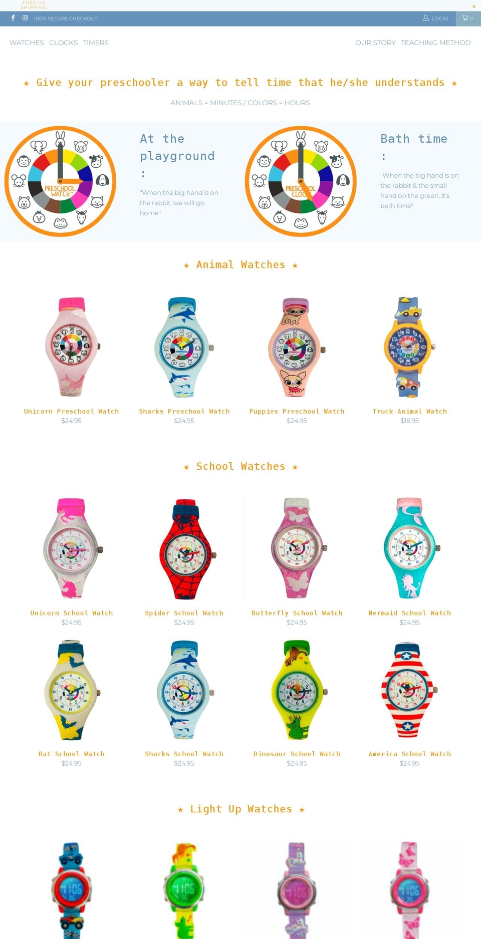 turbo-November-3-2017-August-12-2018 Shopify theme site example preschoolclocks.com