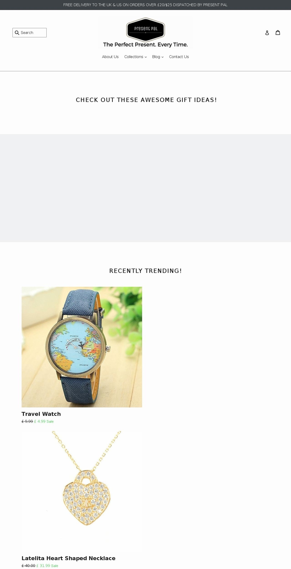 present-pal.com — Shopify storefront screenshot