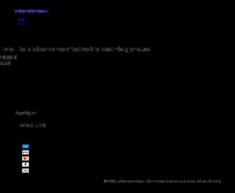 preservetoncoeur.com shopify website screenshot