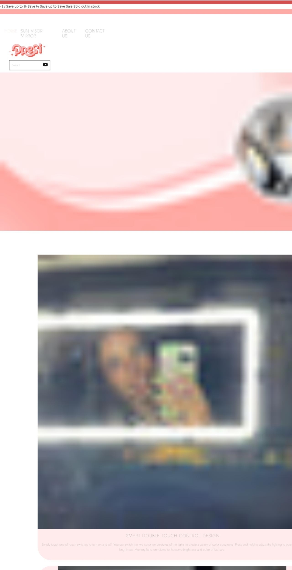 presibeauty.com shopify website screenshot