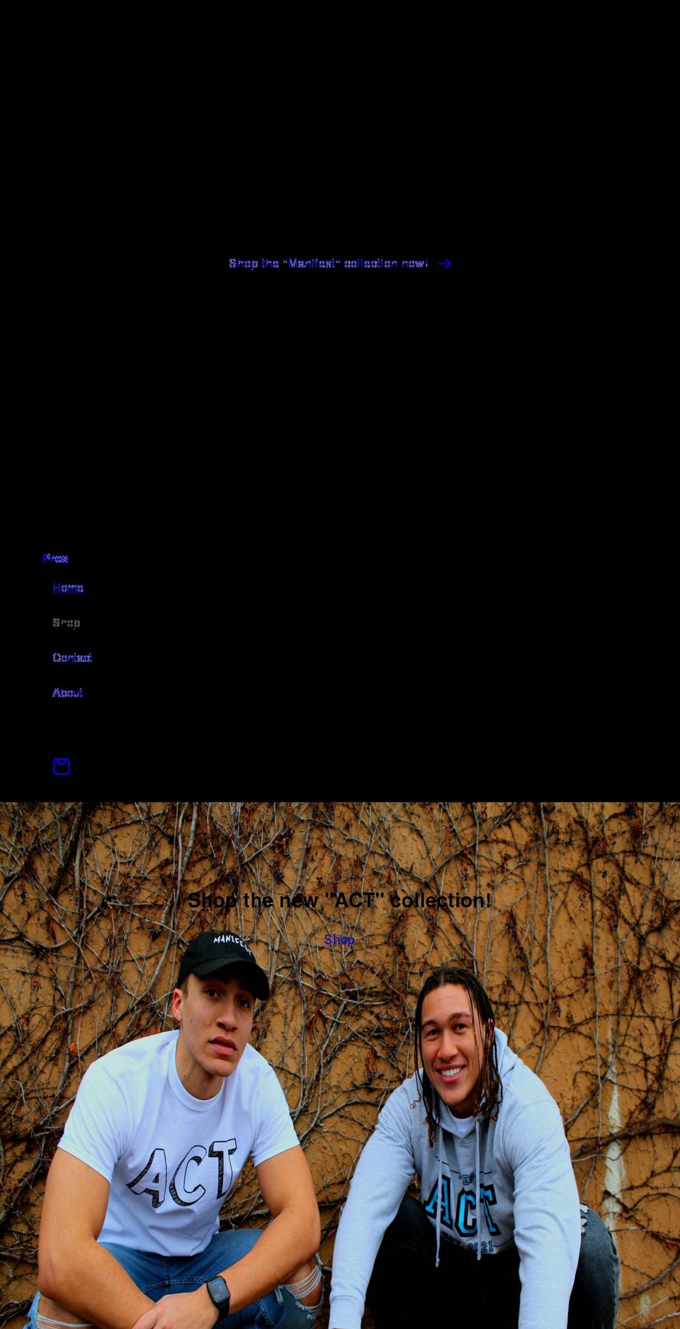 presraps.com shopify website screenshot
