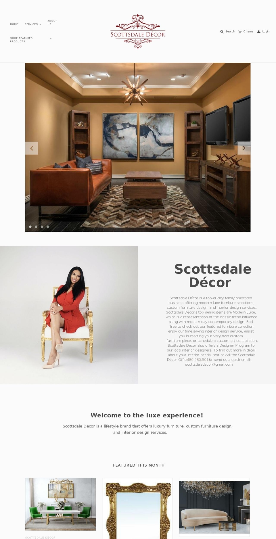 pressedecor.com shopify website screenshot