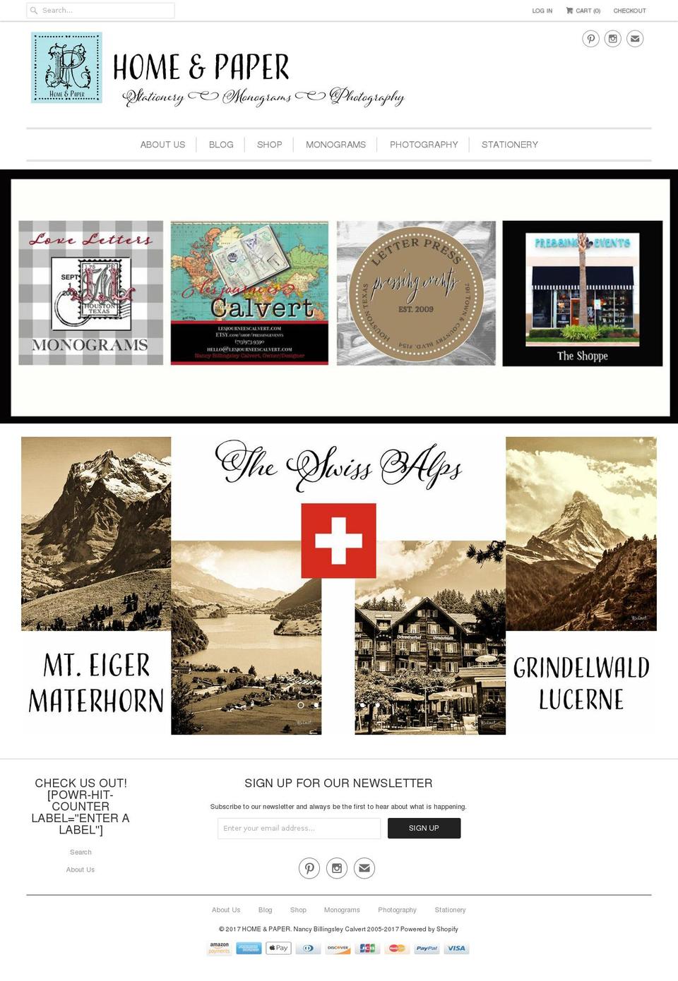 pressingevents.com shopify website screenshot