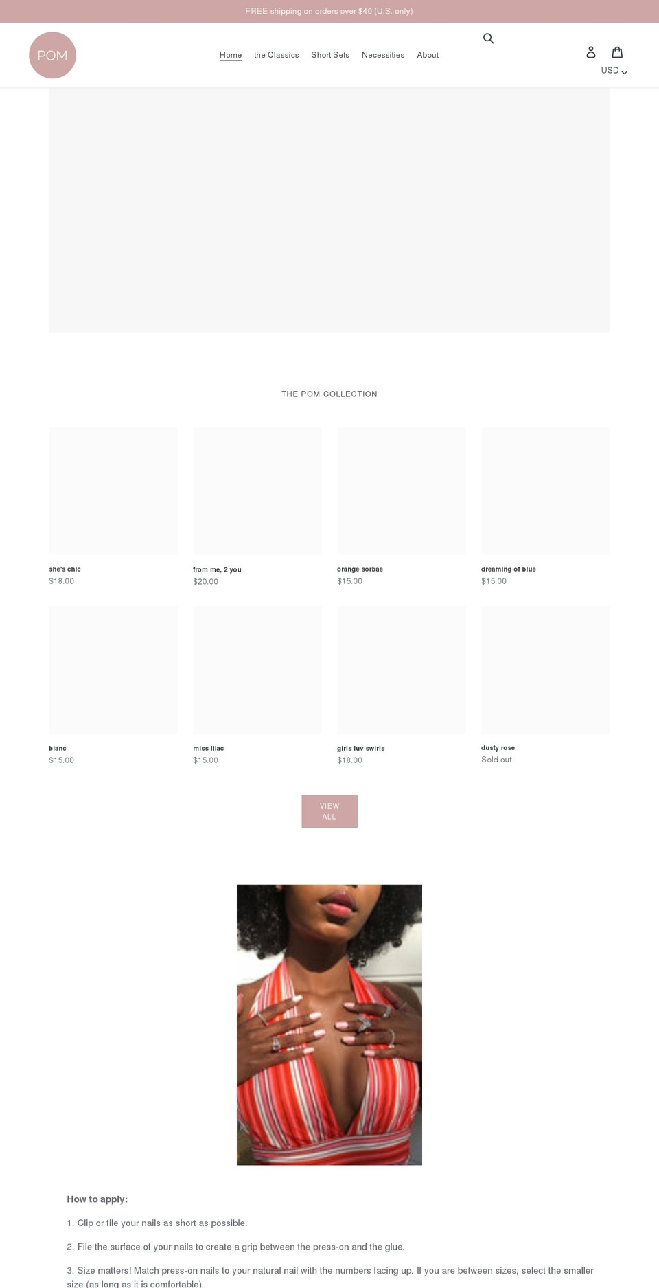 pressonsbymon.com shopify website screenshot