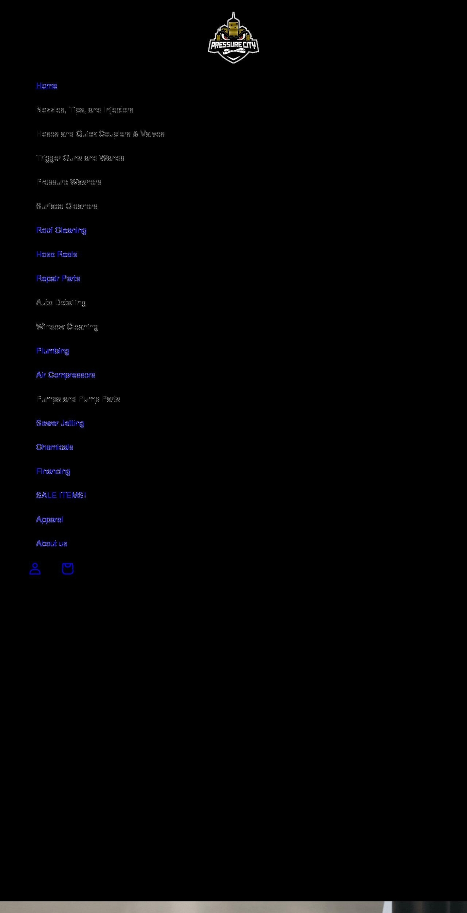 pressurecity.com — Shopify storefront screenshot