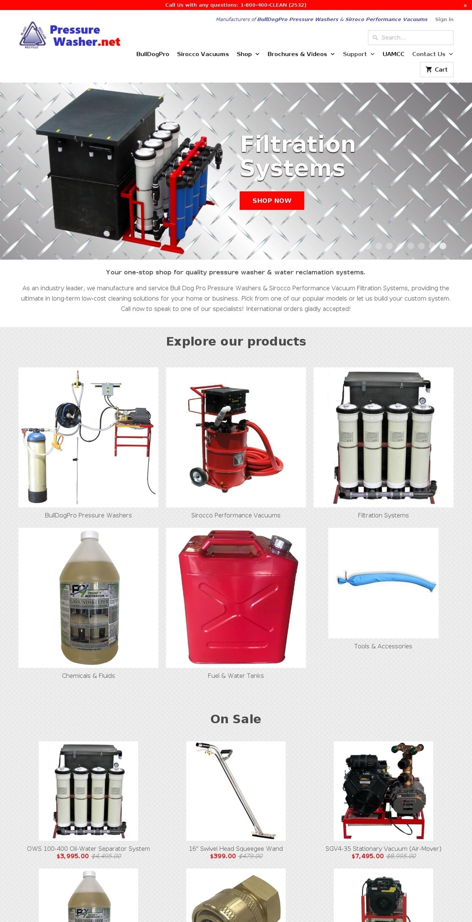 PW-v2-051118 Shopify theme site example pressurewasher.net