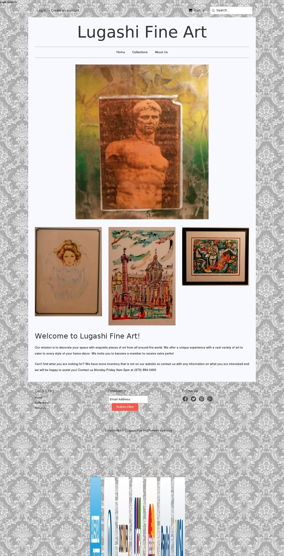 prestigedecoravenue.com shopify website screenshot