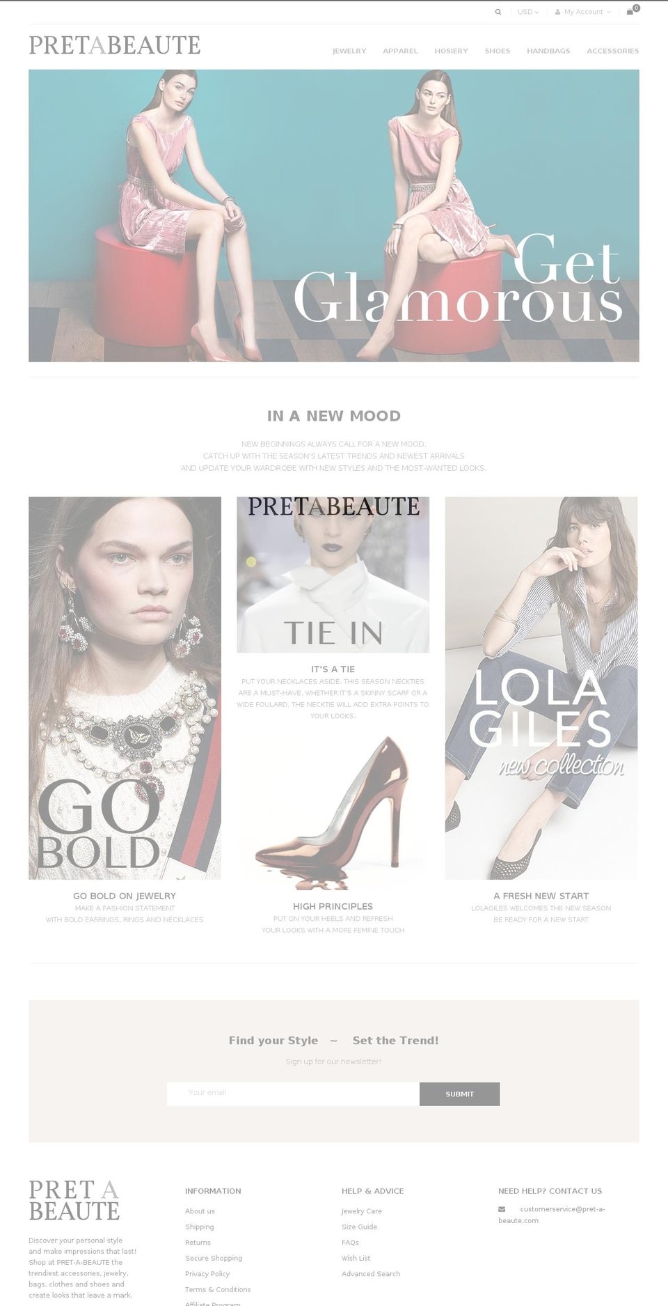 pret-a-beaute.com shopify website screenshot