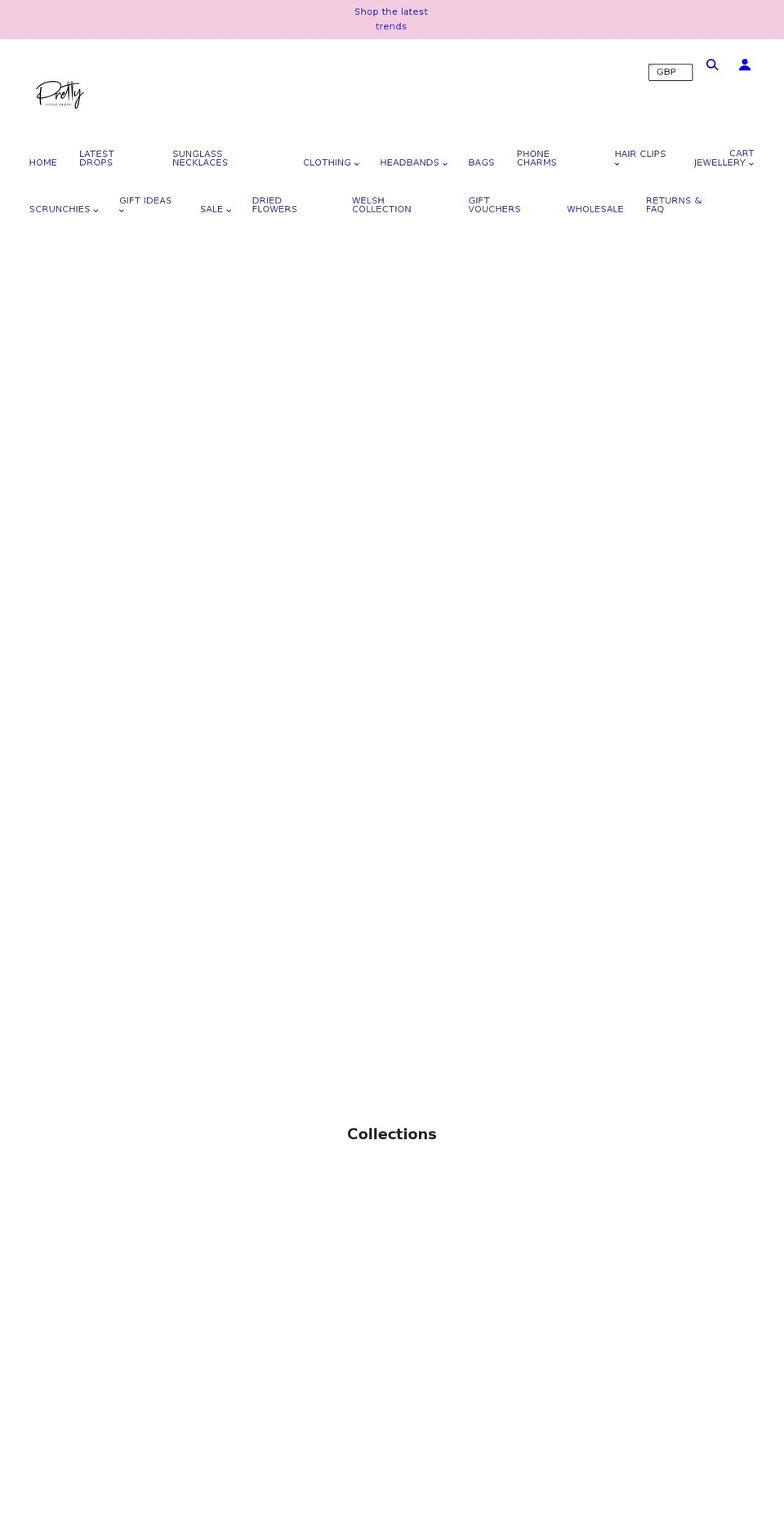 pretty-little-props.com shopify website screenshot