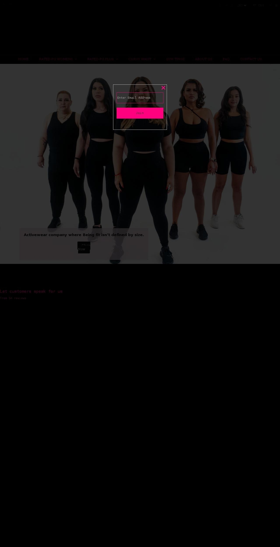prettygainz.com shopify website screenshot