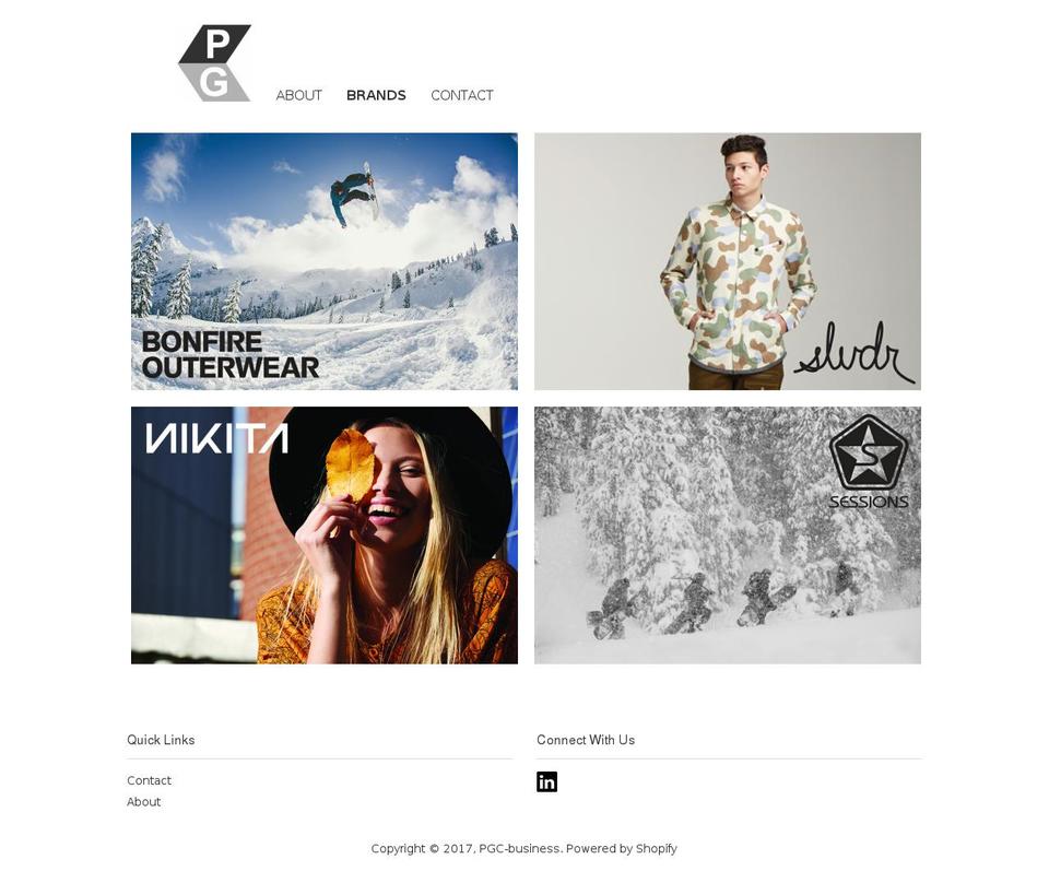 prettygreatcompany.com shopify website screenshot