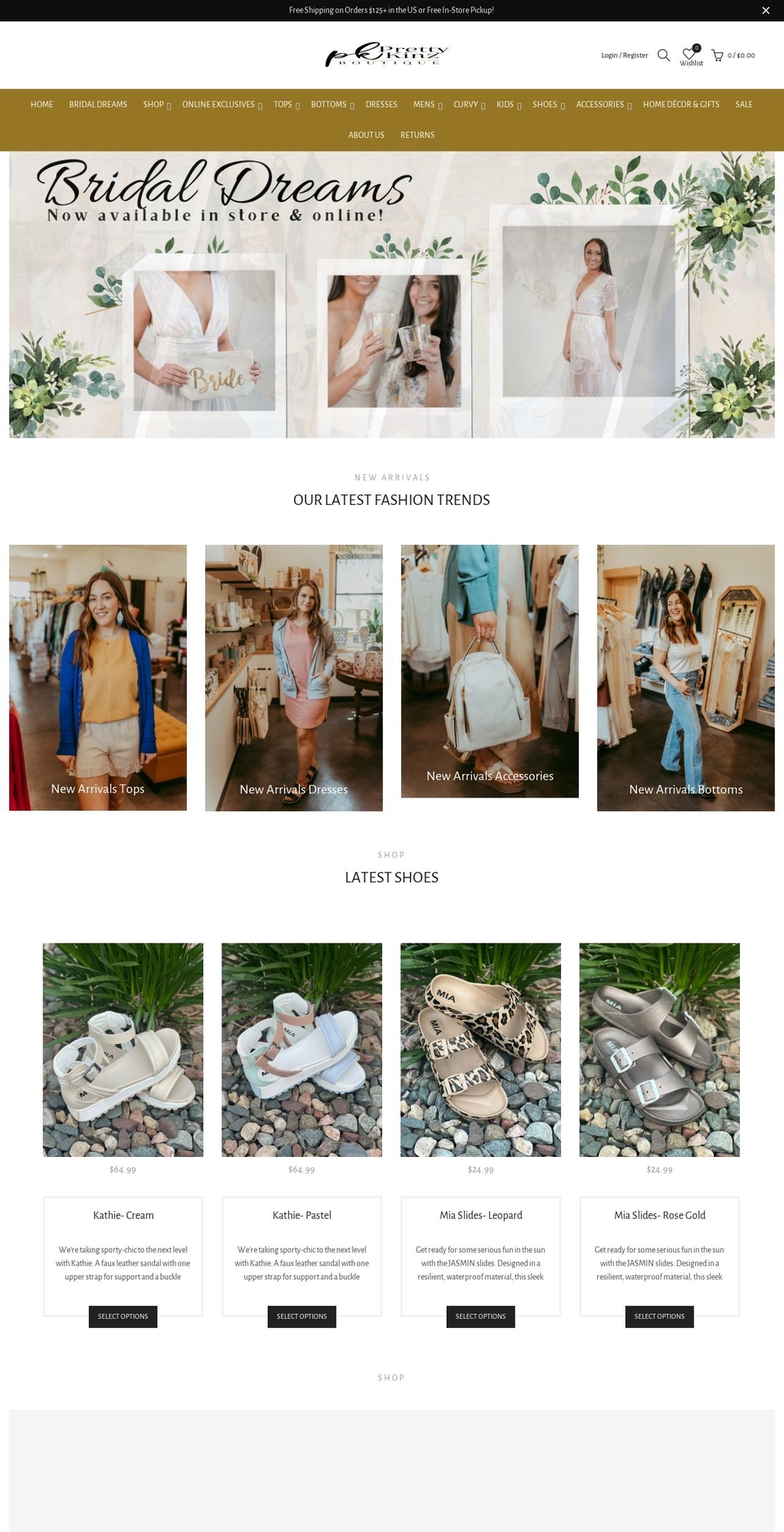 HFB Technologies Shopify theme site example prettykinz.com