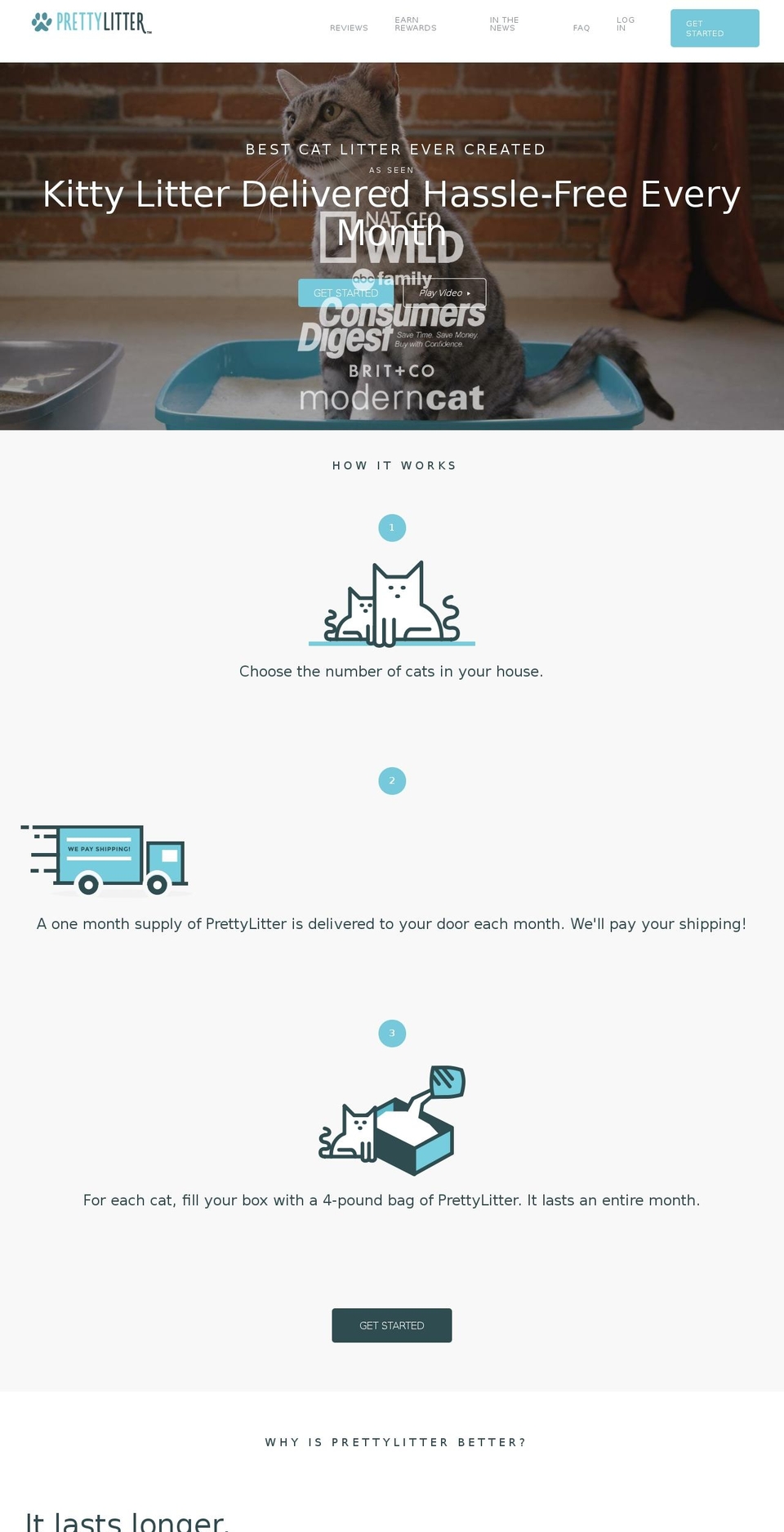 PrettyLitter Version 2.1 Shopify theme site example prettylitter.net