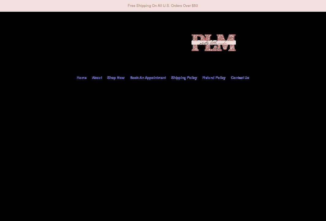 prettylittleminks.com shopify website screenshot