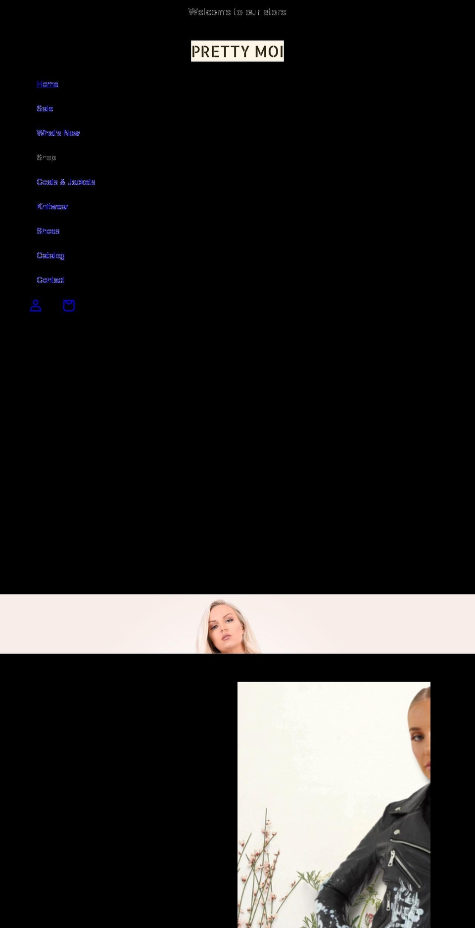 prettymoi.com shopify website screenshot