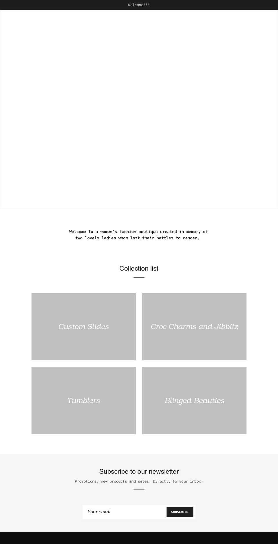 prettynpinkboutiquellc.com shopify website screenshot