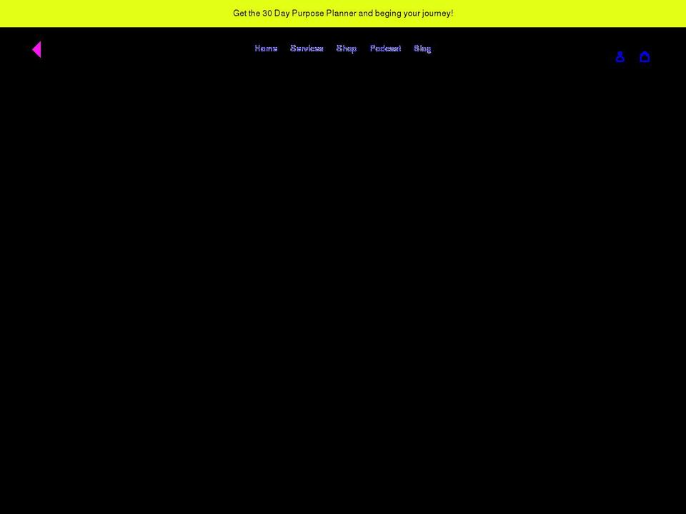 prettynpurposed.com shopify website screenshot