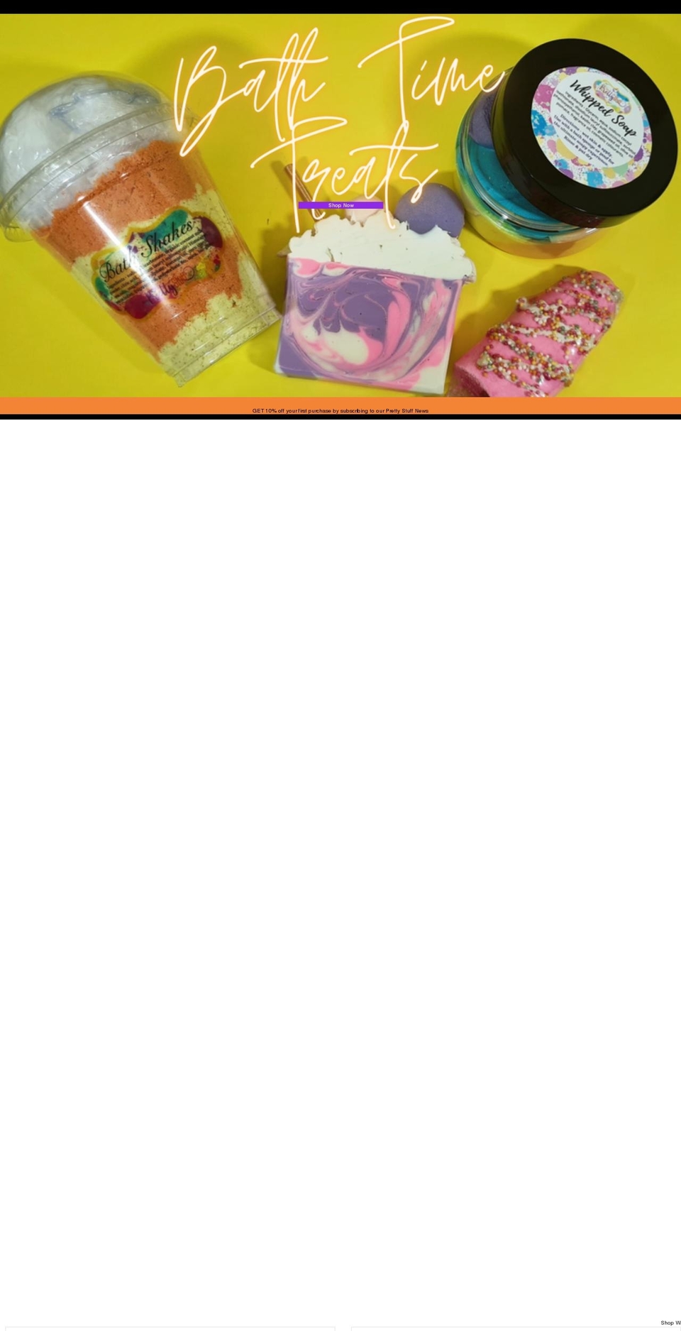 prettystuff.com.au shopify website screenshot