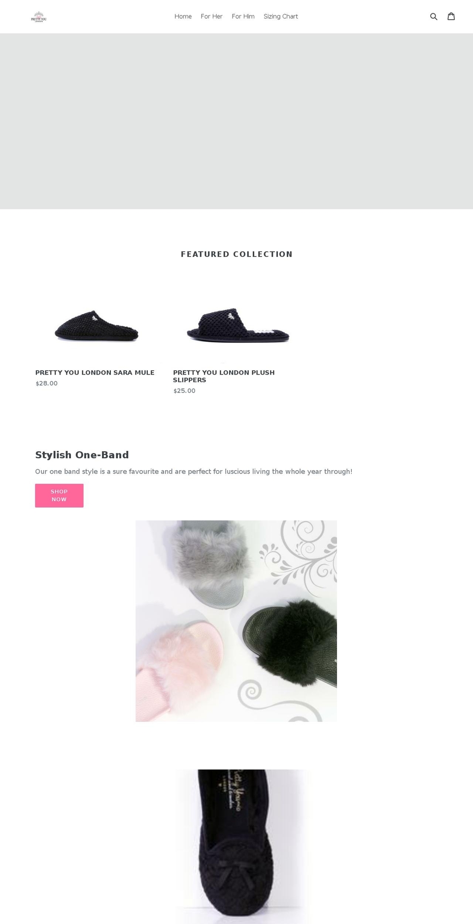 prettyyoulondon.ca shopify website screenshot