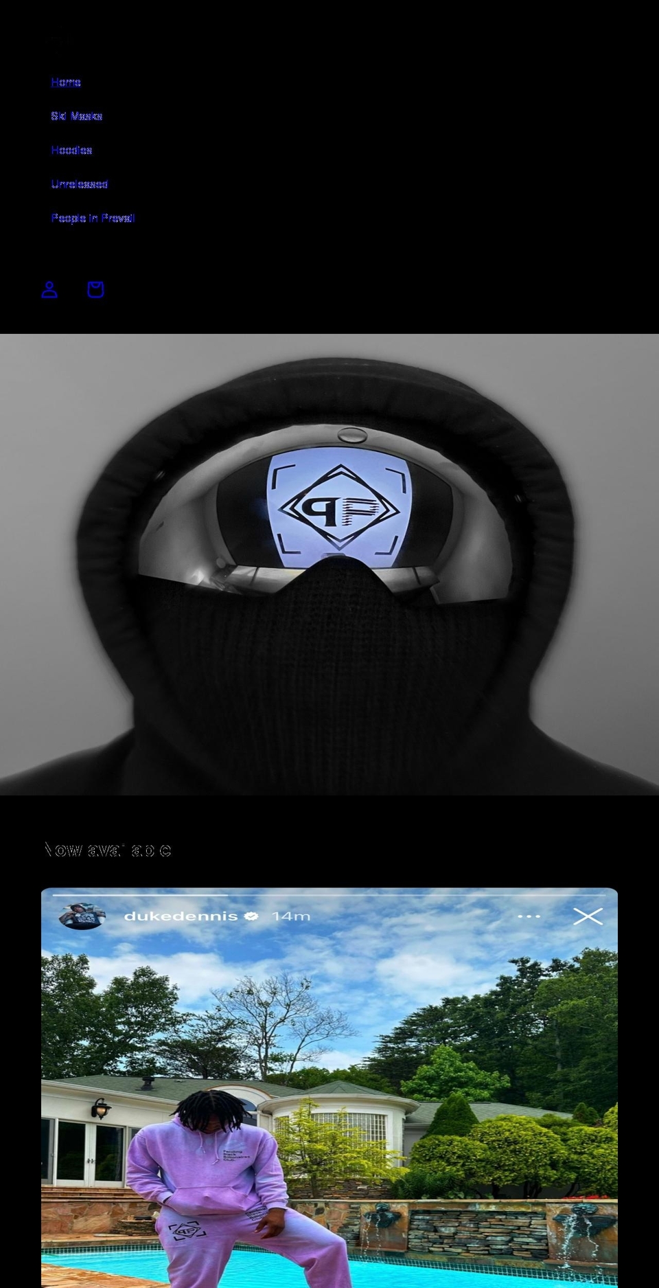 prevailorperish.com shopify website screenshot