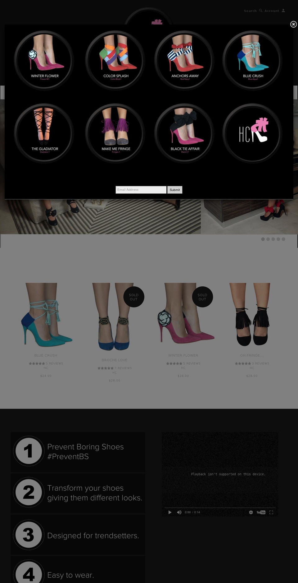 50 Shades of Grey-Desktop Shopify theme site example preventbs.com