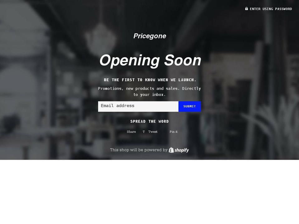 pictonixco Shopify theme site example pricegone.com