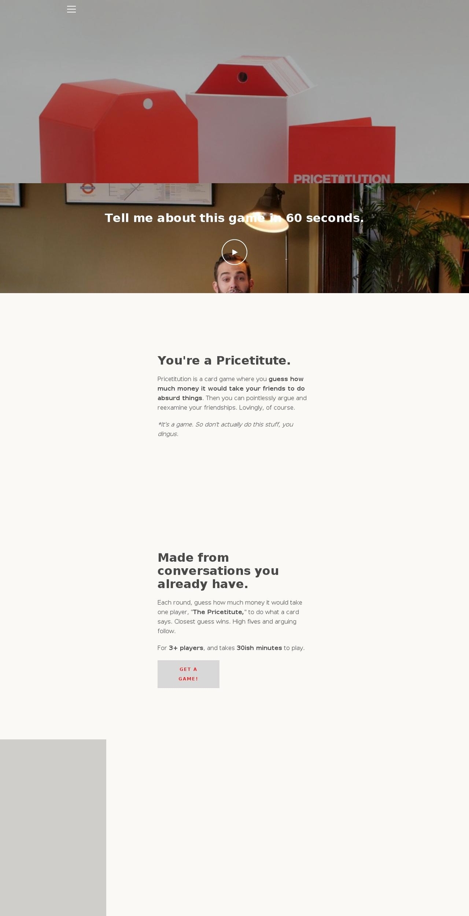 pricetitution.com shopify website screenshot