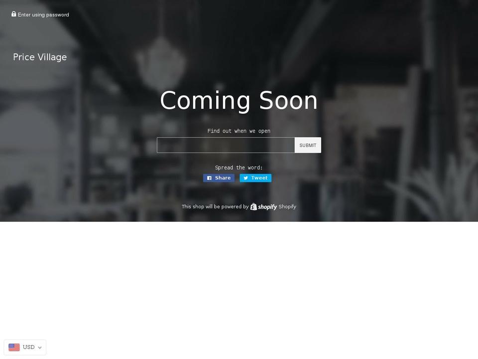 pricevillageja.com — Shopify storefront screenshot