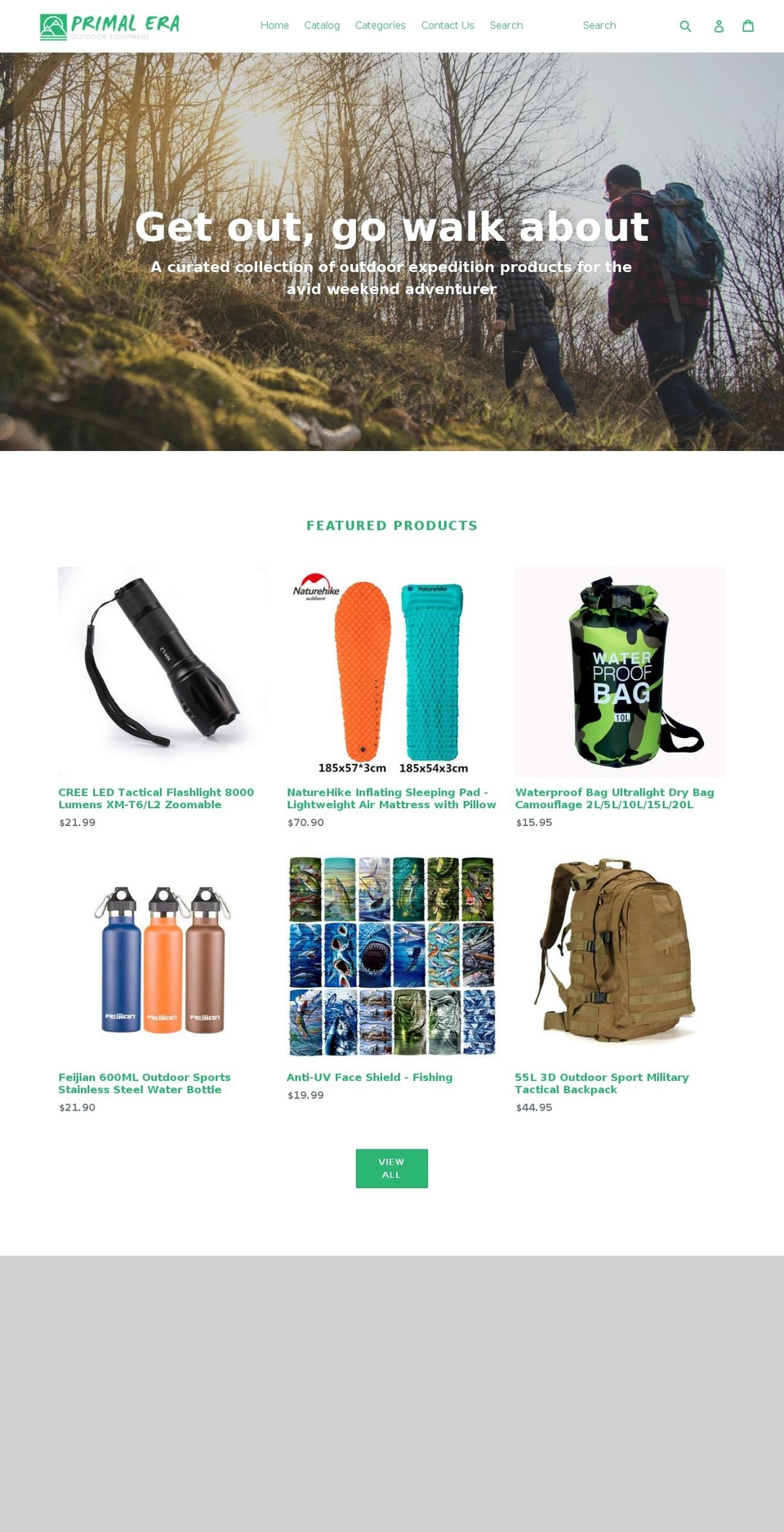 primalera.com — Shopify storefront screenshot