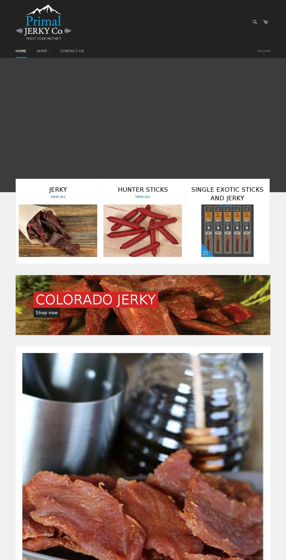 primaljerkycompany.com — Shopify storefront screenshot