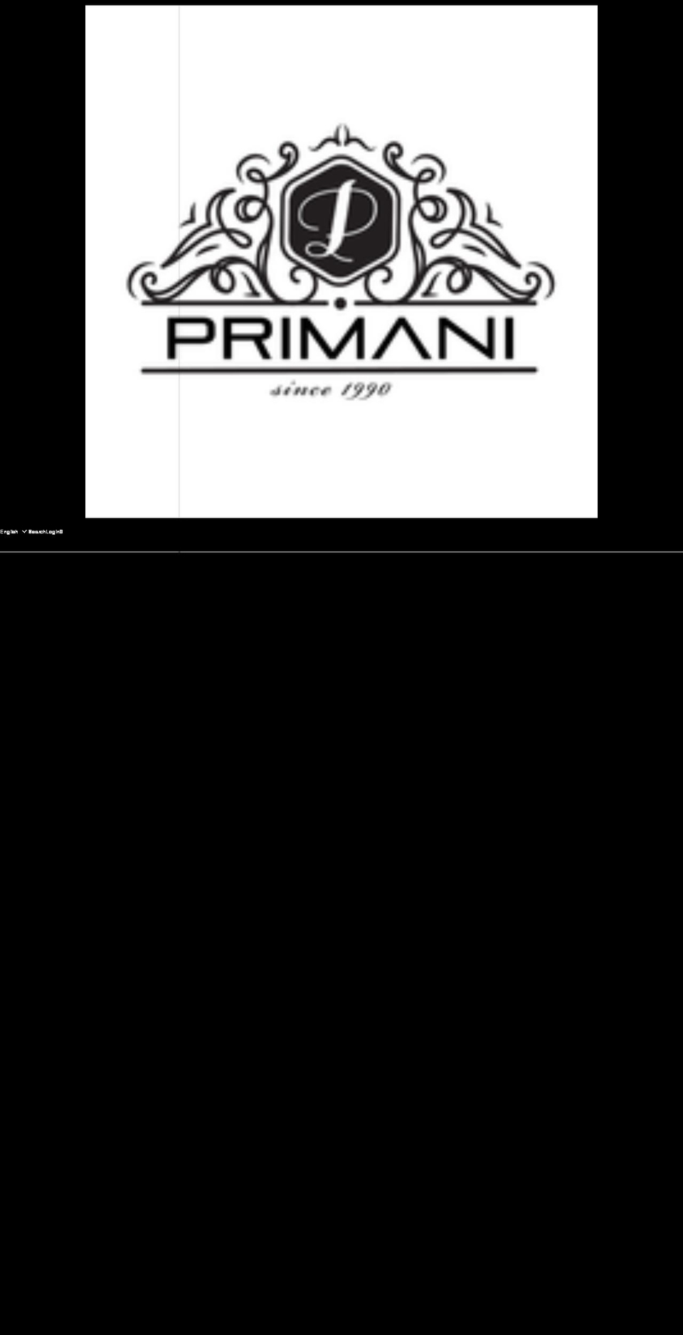 primanicouture.com shopify website screenshot