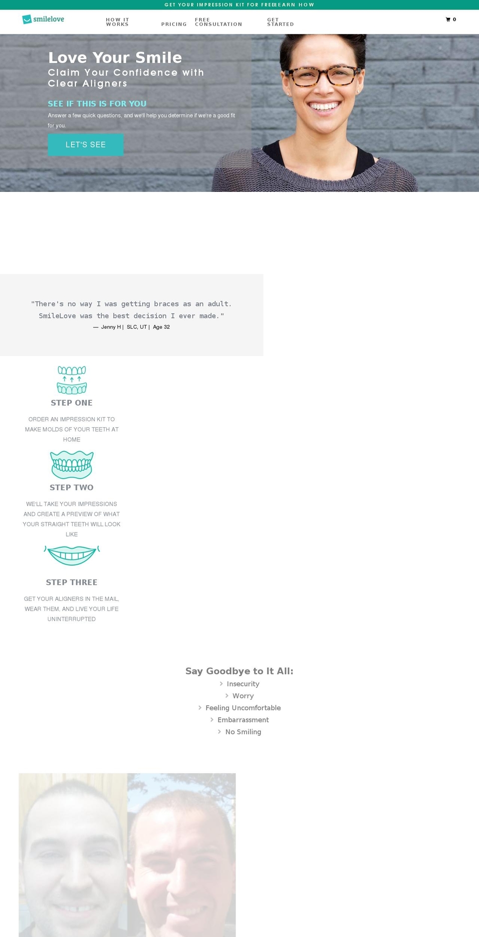 primasmile.com — Shopify storefront screenshot