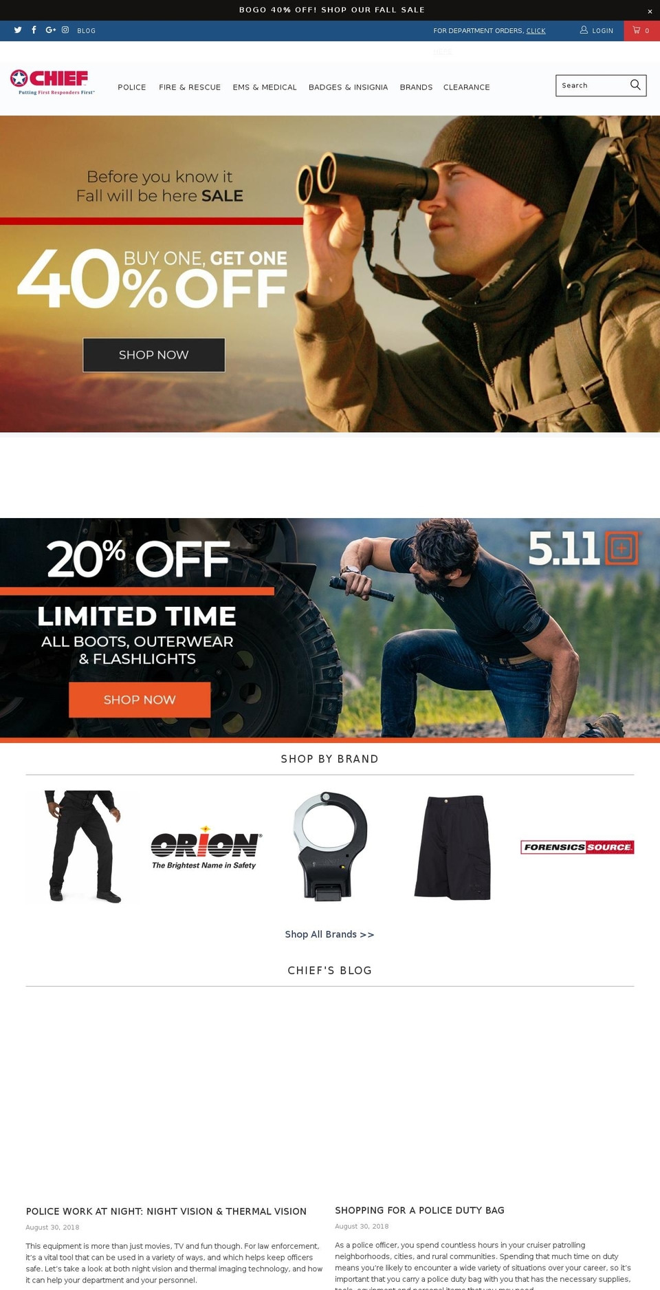 prime-tactical.com — Shopify storefront screenshot