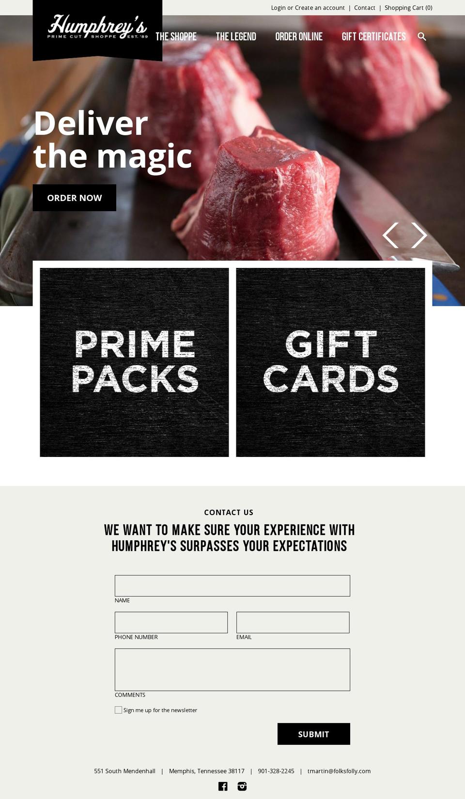 humphreys-shopify-2015 Shopify theme site example primecutshoppe.com