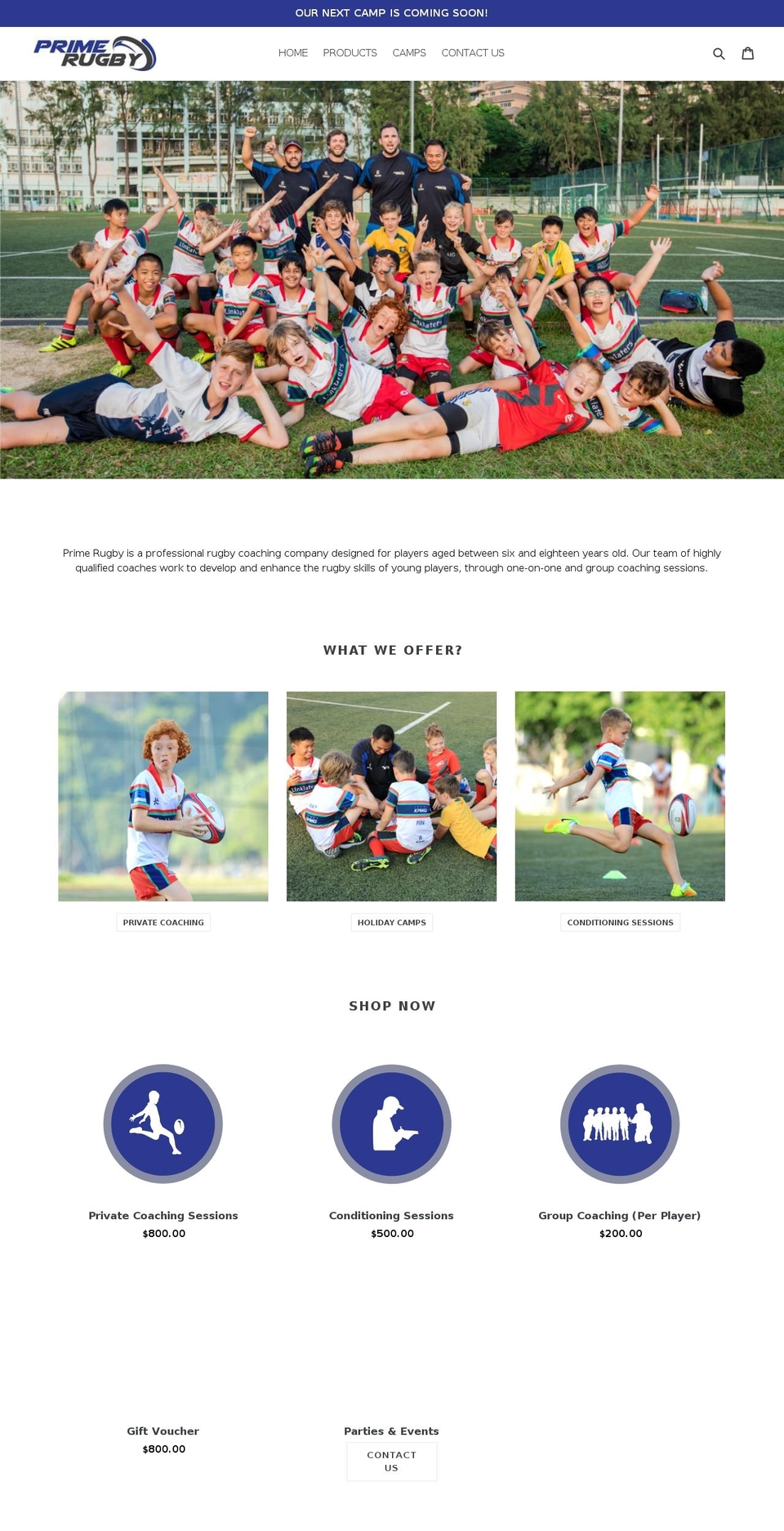 primerugbyhk.com shopify website screenshot